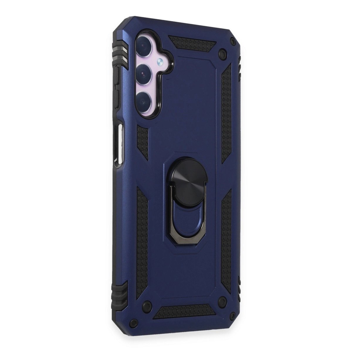 Samsung Galaxy A14 4g Kılıf Sofya Yüzüklü Silikon Kapak - Lacivert Samsung Galaxy A14 4g Kılıf Sofya Yüzüklü Silikon Kapak - Lacivert