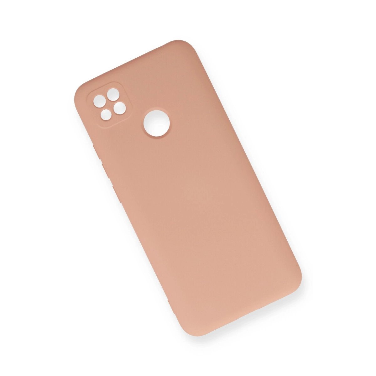 Xiaomi Redmi 9c Kılıf Nano İçi Kadife Silikon - Pudra Xiaomi Redmi 9c Kılıf Nano İçi Kadife Silikon - Pudra