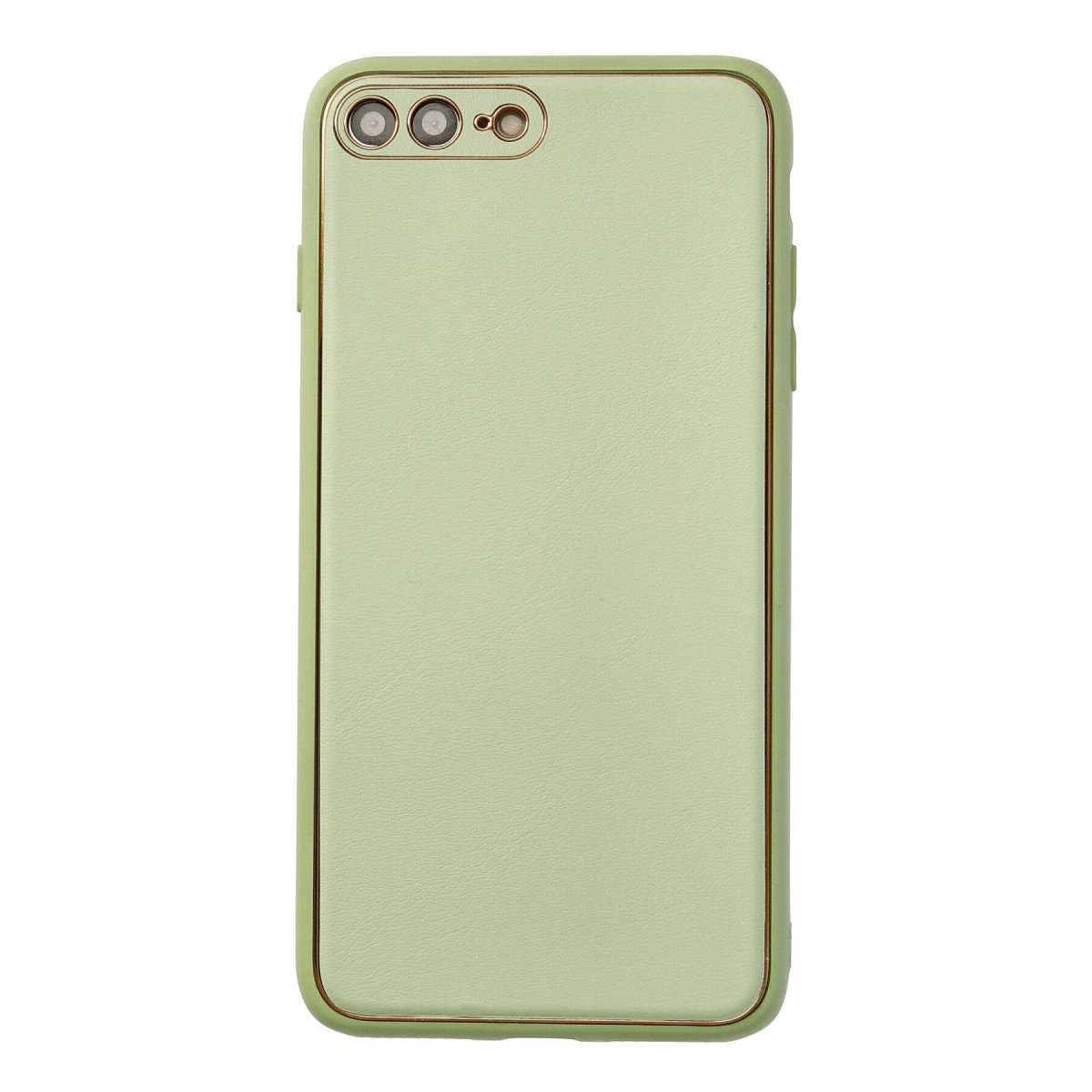 İphone 7 Plus Kılıf Coco Deri Silikon Kapak - Açık Yeşil İphone 7 Plus Kılıf Coco Deri Silikon Kapak - Açık Yeşil