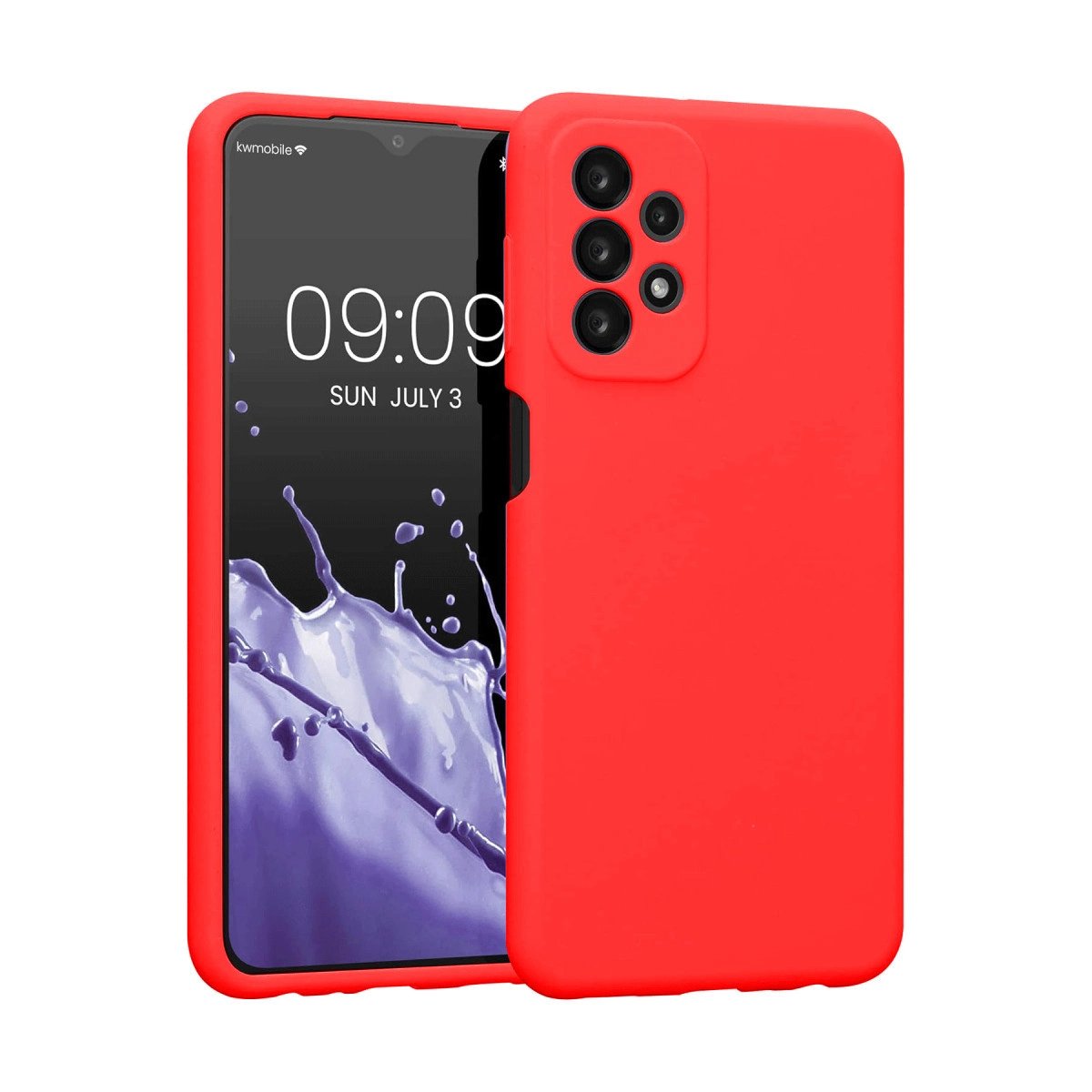 Samsung Galaxy A23 4g Kılıf First Silikon - Kırmızı Samsung Galaxy A23 4g Kılıf First Silikon - Kırmızı
