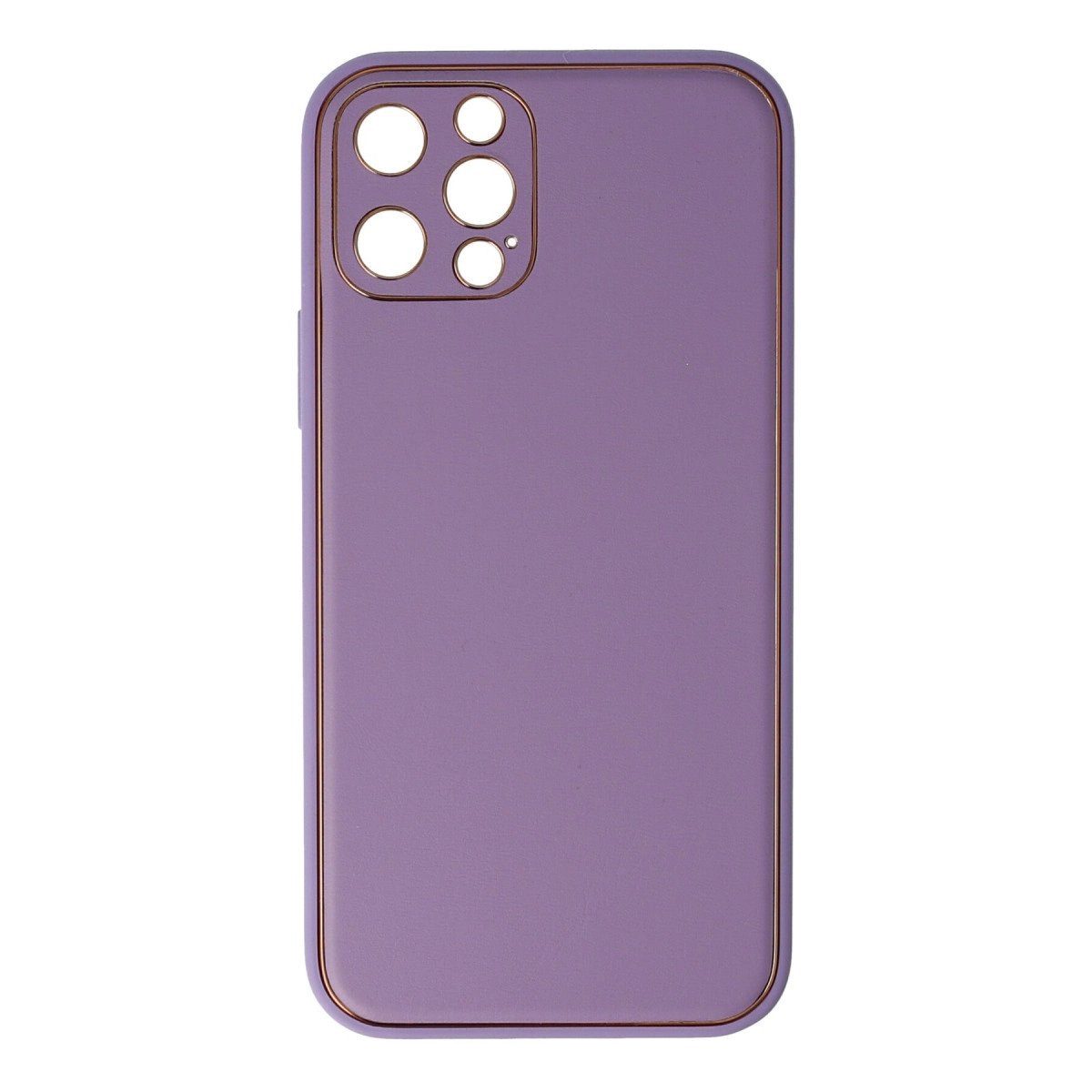 İphone 12 Pro Kılıf Coco Deri Silikon Kapak - Lila İphone 12 Pro Kılıf Coco Deri Silikon Kapak - Lila