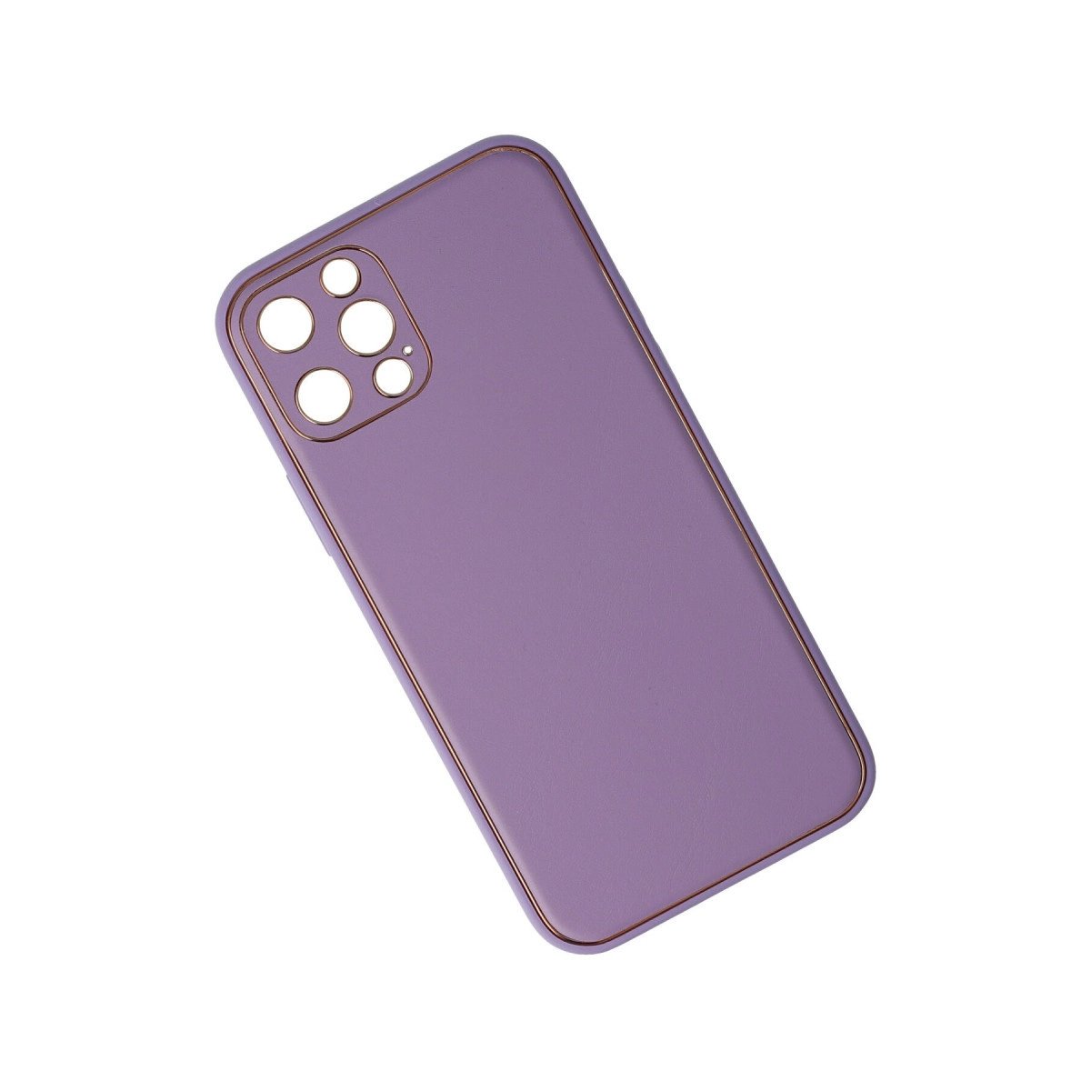 İphone 12 Pro Kılıf Coco Deri Silikon Kapak - Lila İphone 12 Pro Kılıf Coco Deri Silikon Kapak - Lila