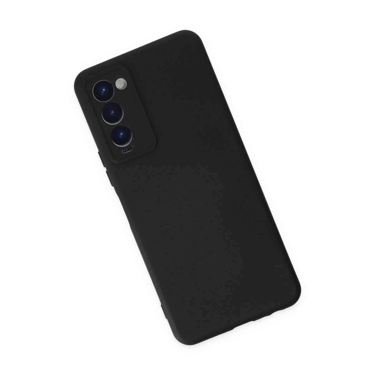 Tecno Camon 18 Kılıf Nano İçi Kadife Silikon - Siyah Tecno Camon 18 Kılıf Nano İçi Kadife Silikon - Siyah