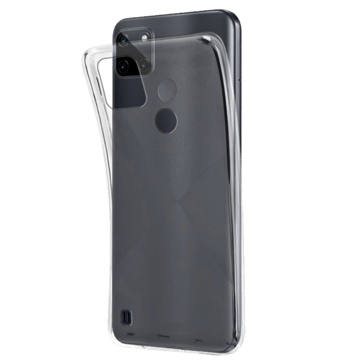 Realme C25y Kılıf Lüx Şeffaf Silikon Realme C25y Kılıf Lüx Şeffaf Silikon