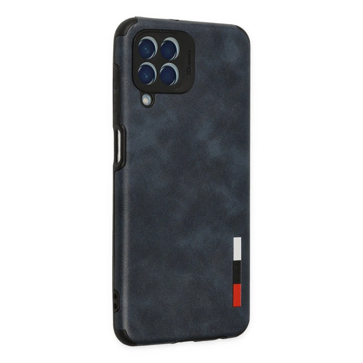 Samsung Galaxy M33 Kılıf Loop Deri Silikon - Lacivert Samsung Galaxy M33 Kılıf Loop Deri Silikon - Lacivert
