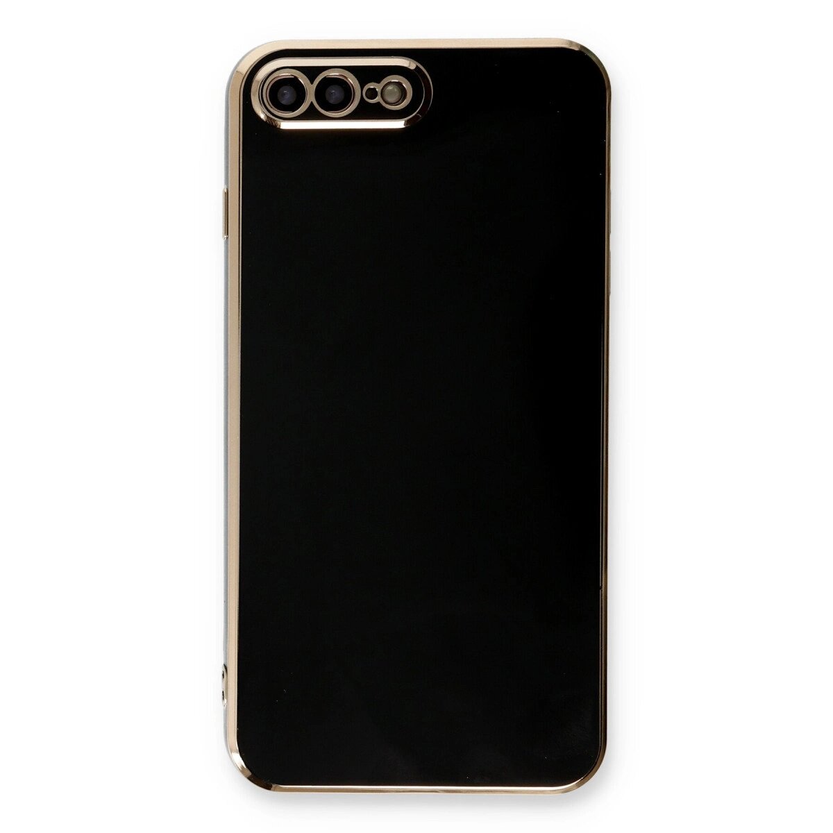 İphone 7 Plus Kılıf Volet Silikon - Siyah İphone 7 Plus Kılıf Volet Silikon - Siyah