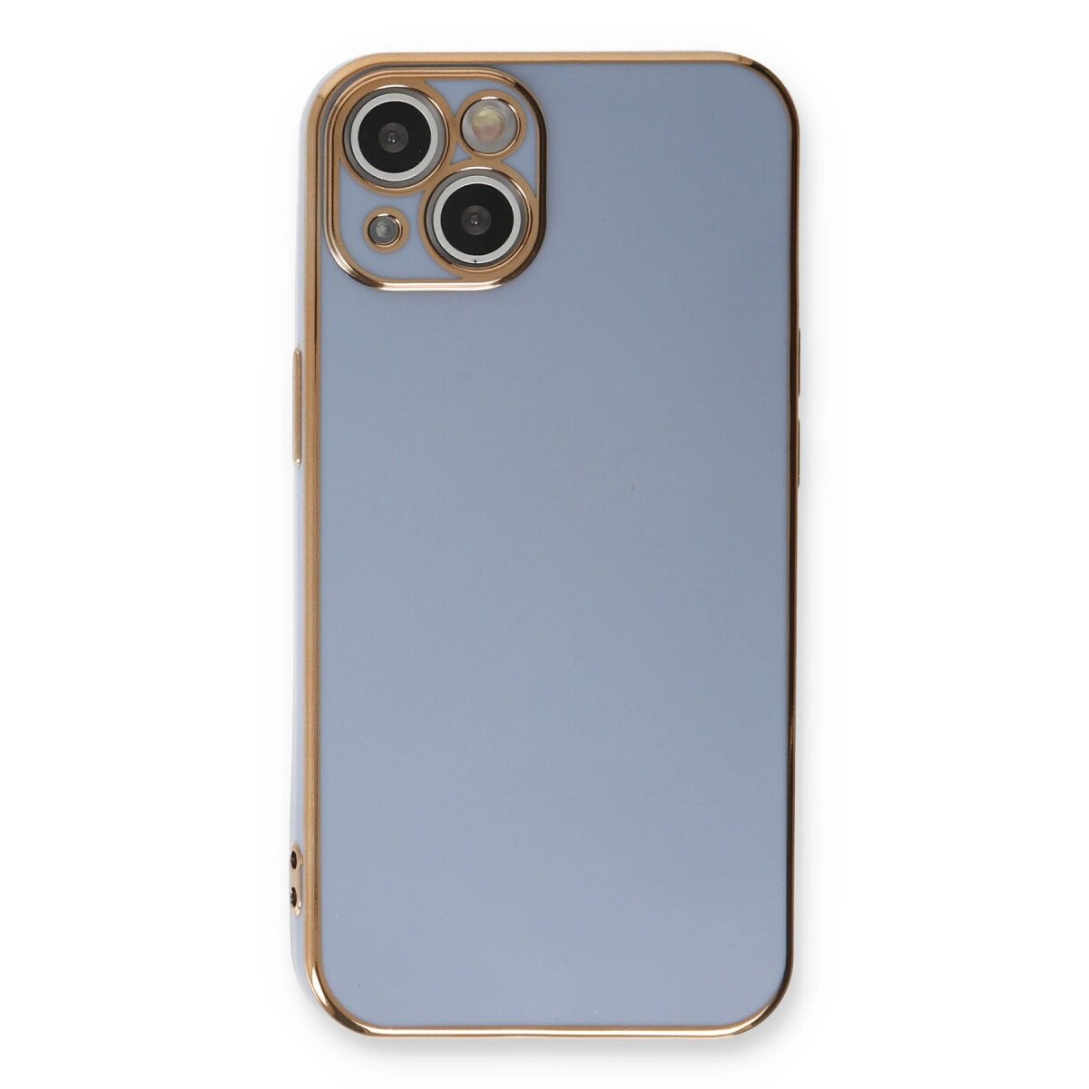 İphone 13 Kılıf Volet Silikon - Mavi İphone 13 Kılıf Volet Silikon - Mavi