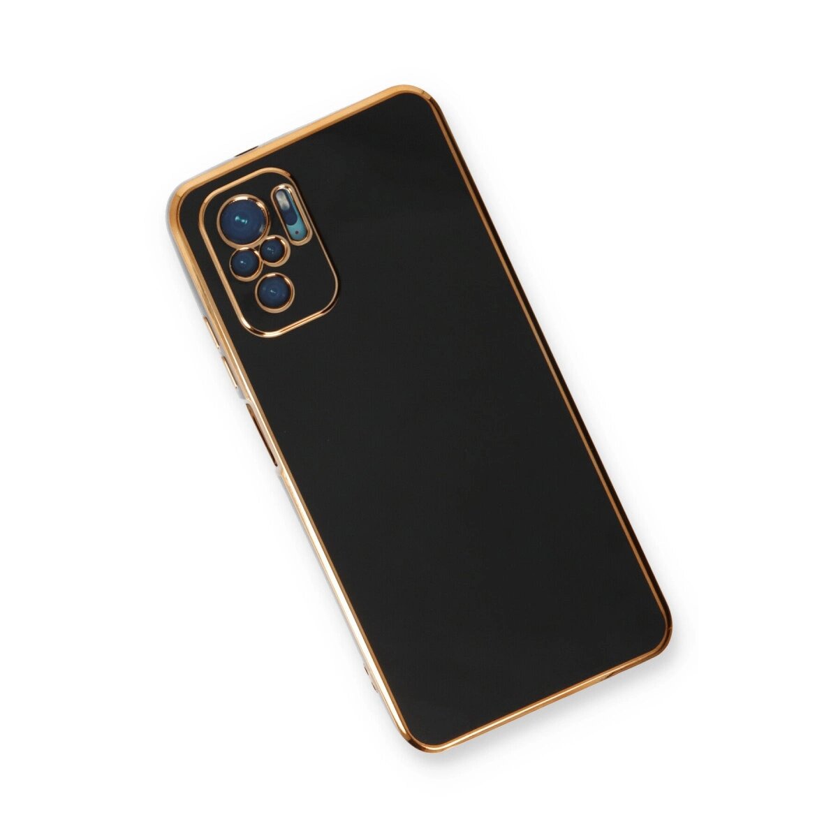 Xiaomi Redmi Note 10 Kılıf Volet Silikon - Siyah Xiaomi Redmi Note 10 Kılıf Volet Silikon - Siyah