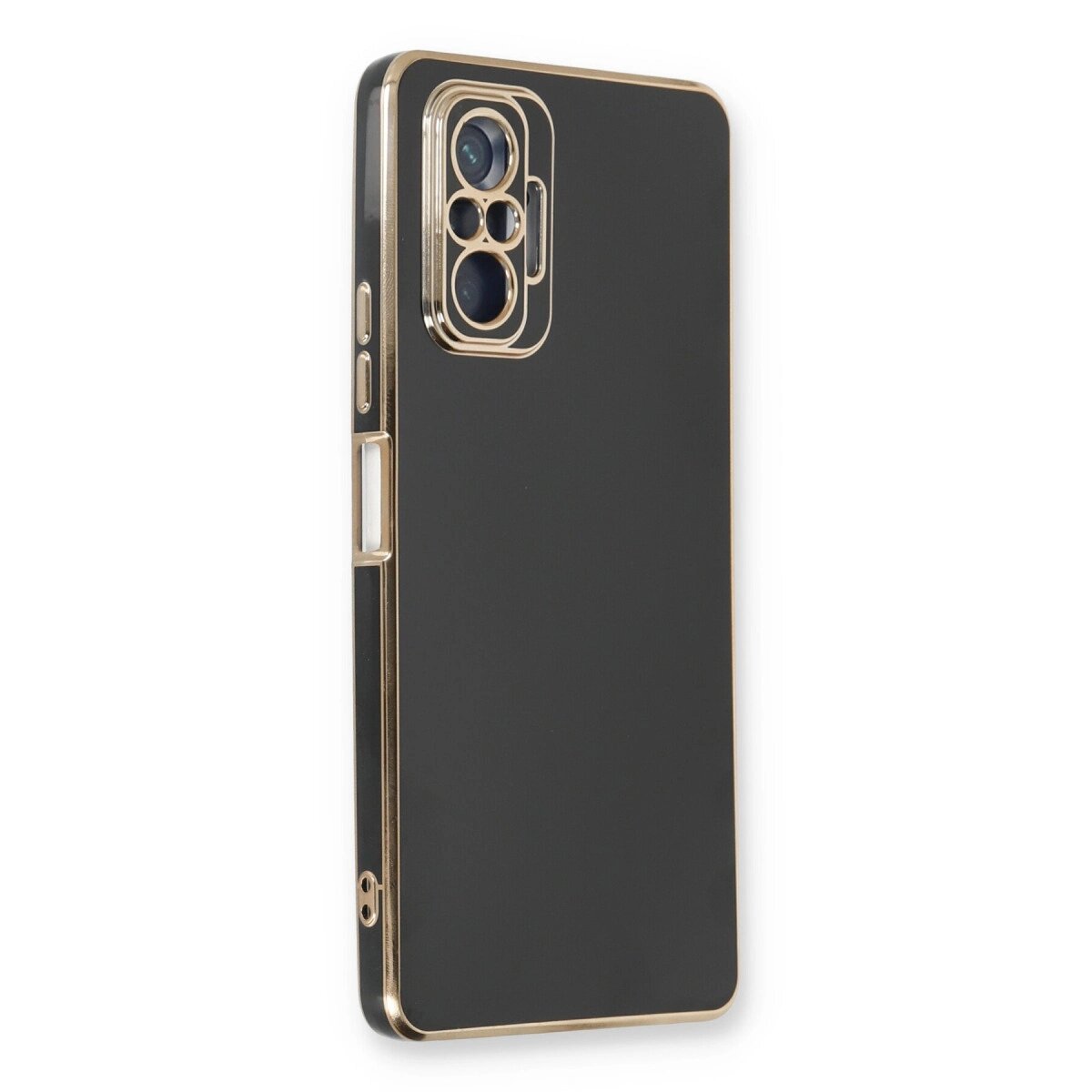Xiaomi Redmi Note 10 Pro Kılıf Volet Silikon - Siyah Xiaomi Redmi Note 10 Pro Kılıf Volet Silikon - Siyah