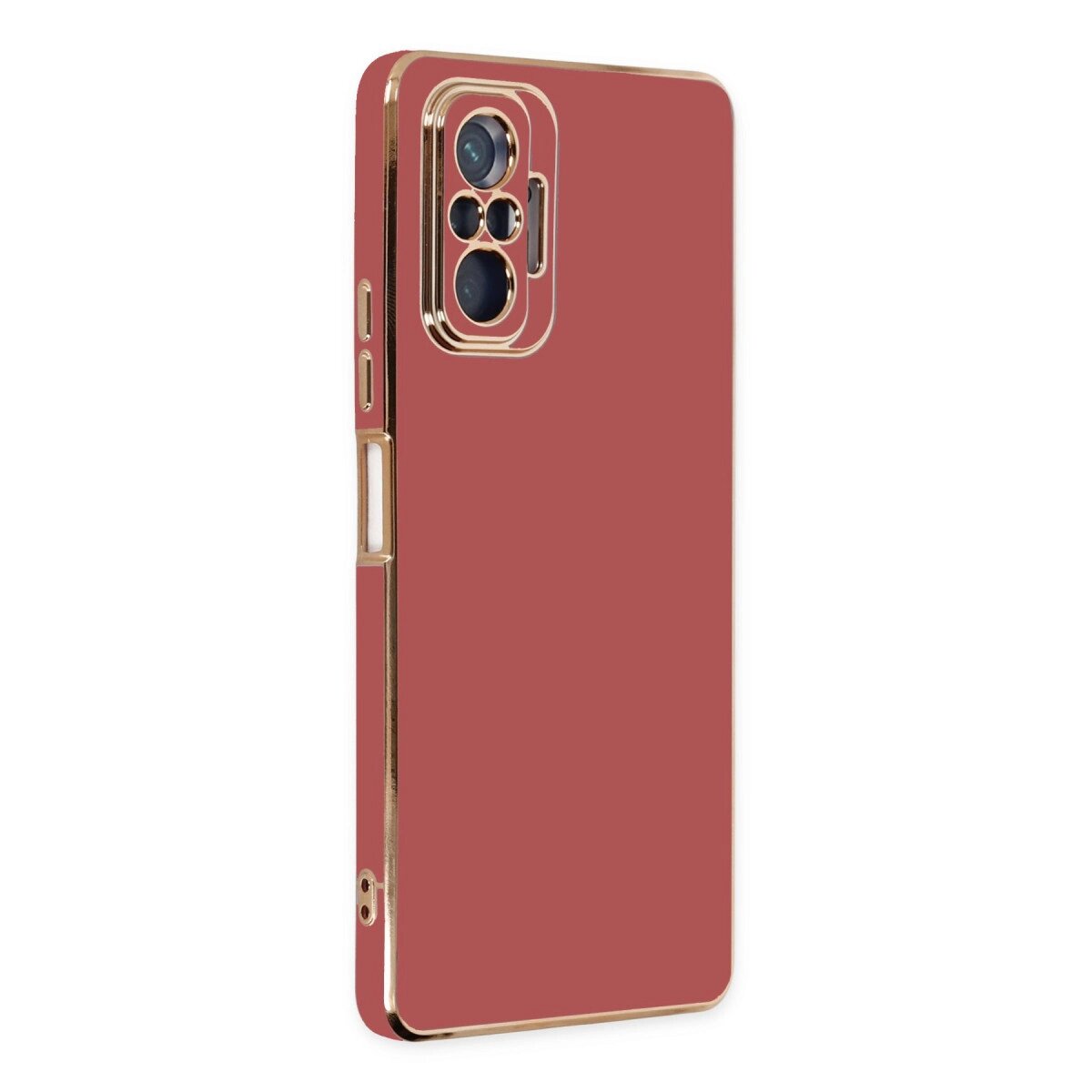 Xiaomi Redmi Note 10 Pro Kılıf Volet Silikon - Kırmızı Xiaomi Redmi Note 10 Pro Kılıf Volet Silikon - Kırmızı