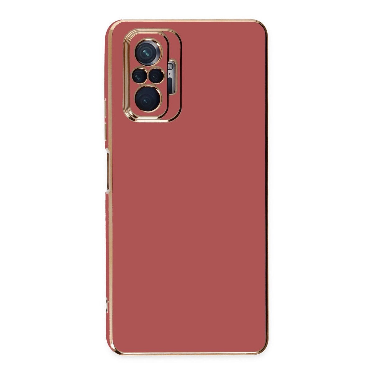 Xiaomi Redmi Note 10 Pro Kılıf Volet Silikon - Kırmızı Xiaomi Redmi Note 10 Pro Kılıf Volet Silikon - Kırmızı