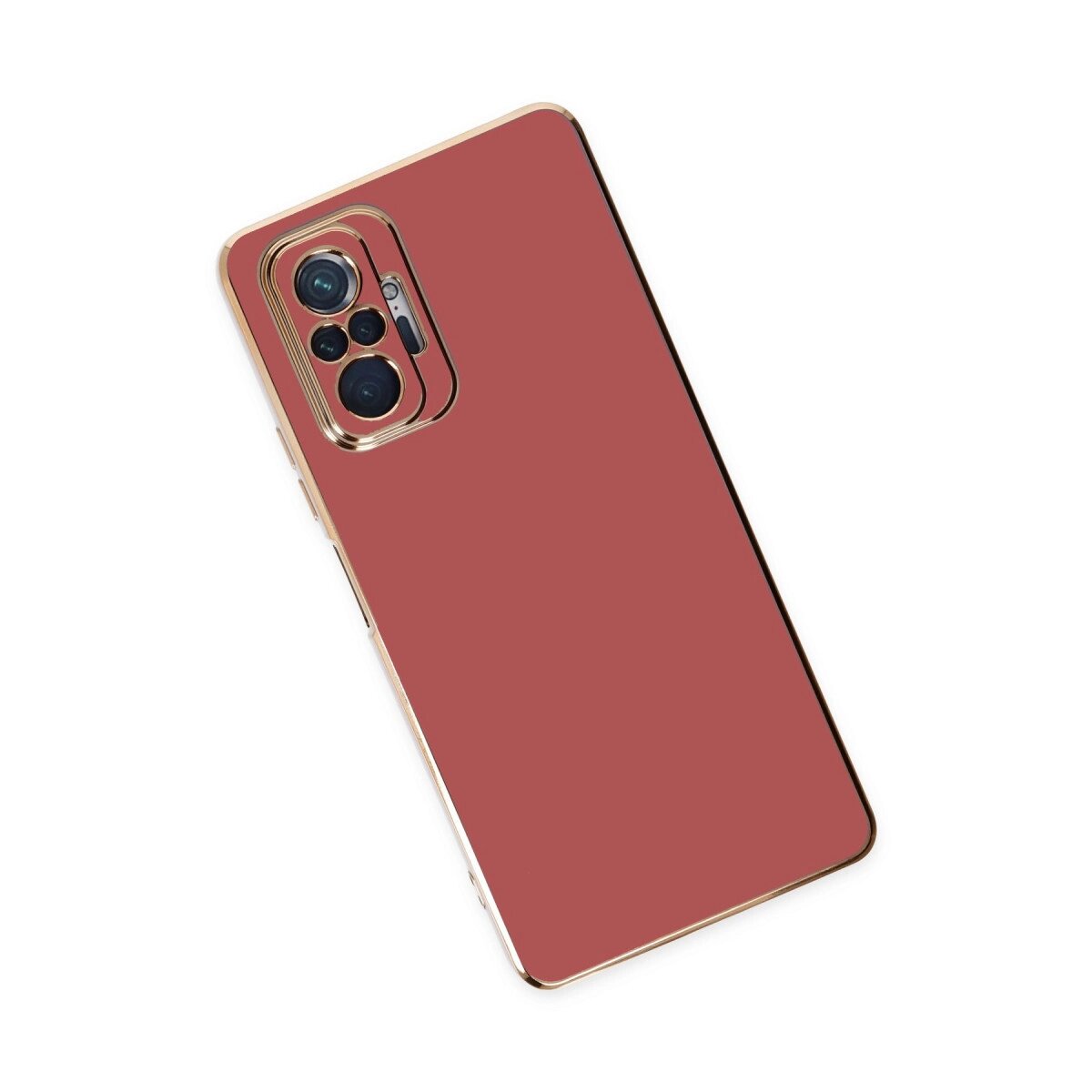 Xiaomi Redmi Note 10 Pro Kılıf Volet Silikon - Kırmızı Xiaomi Redmi Note 10 Pro Kılıf Volet Silikon - Kırmızı