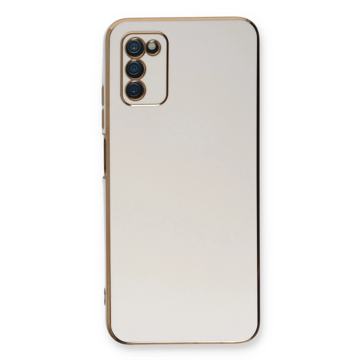 Samsung Galaxy A03s Kılıf Volet Silikon - Beyaz Samsung Galaxy A03s Kılıf Volet Silikon - Beyaz