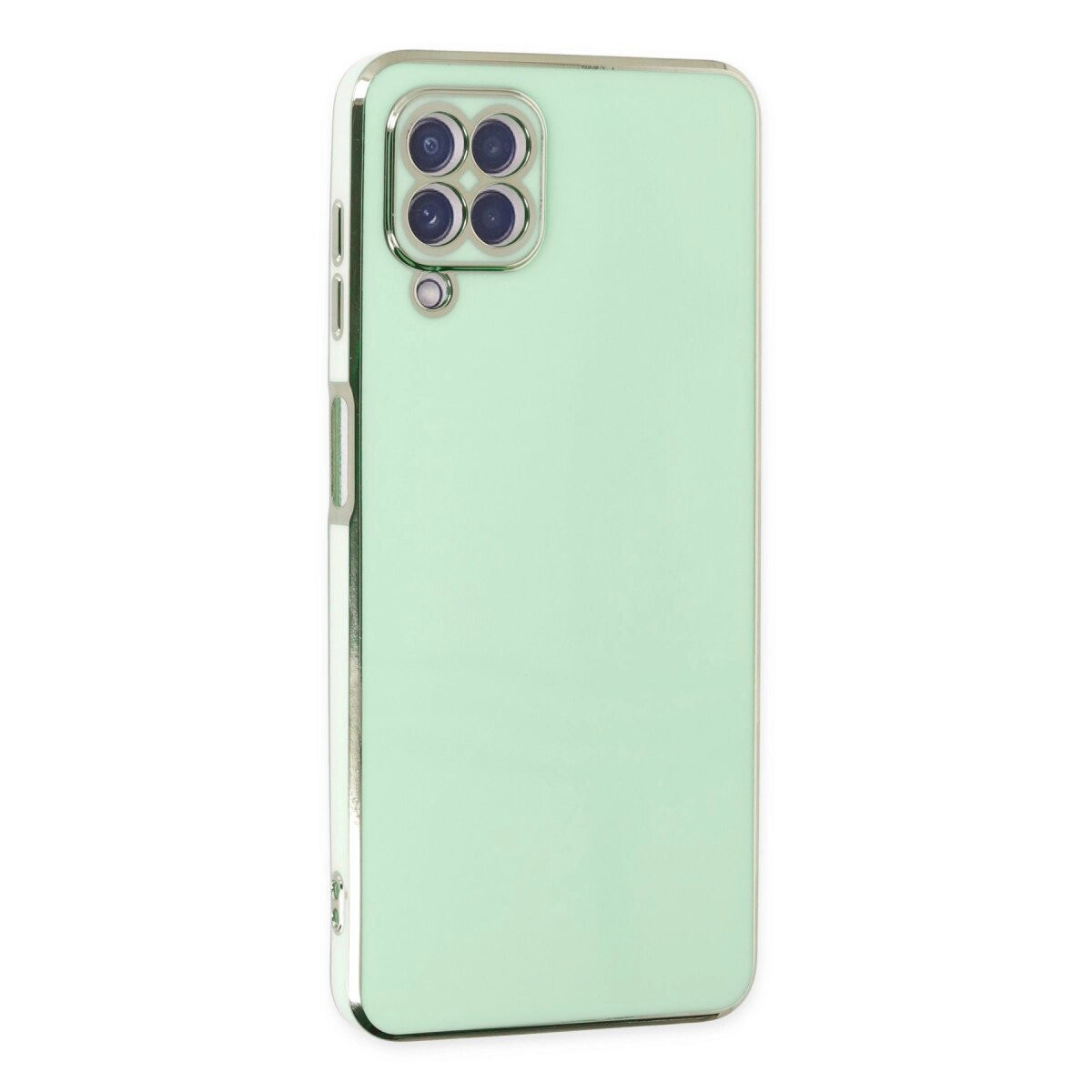 Samsung Galaxy A22 Kılıf Volet Silikon - Açık Yeşil Samsung Galaxy A22 Kılıf Volet Silikon - Açık Yeşil