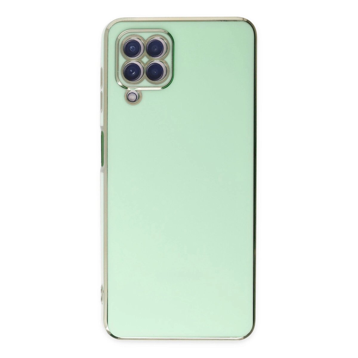 Samsung Galaxy A22 Kılıf Volet Silikon - Açık Yeşil Samsung Galaxy A22 Kılıf Volet Silikon - Açık Yeşil