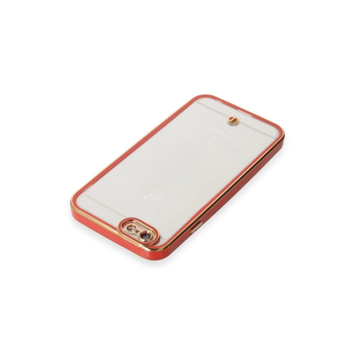 İphone 6 Kılıf Liva Lens Silikon - Kırmızı İphone 6 Kılıf Liva Lens Silikon - Kırmızı