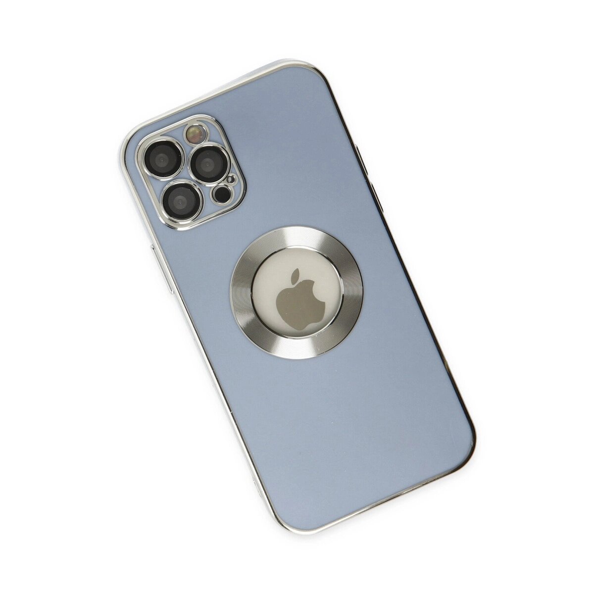 İphone 12 Pro Kılıf Store Silikon - Sierra Blue İphone 12 Pro Kılıf Store Silikon - Sierra Blue