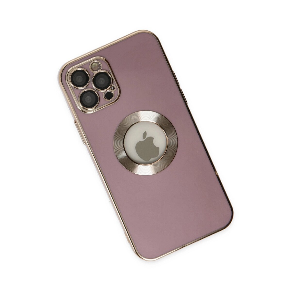 İphone 12 Pro Kılıf Store Silikon - Mor İphone 12 Pro Kılıf Store Silikon - Mor
