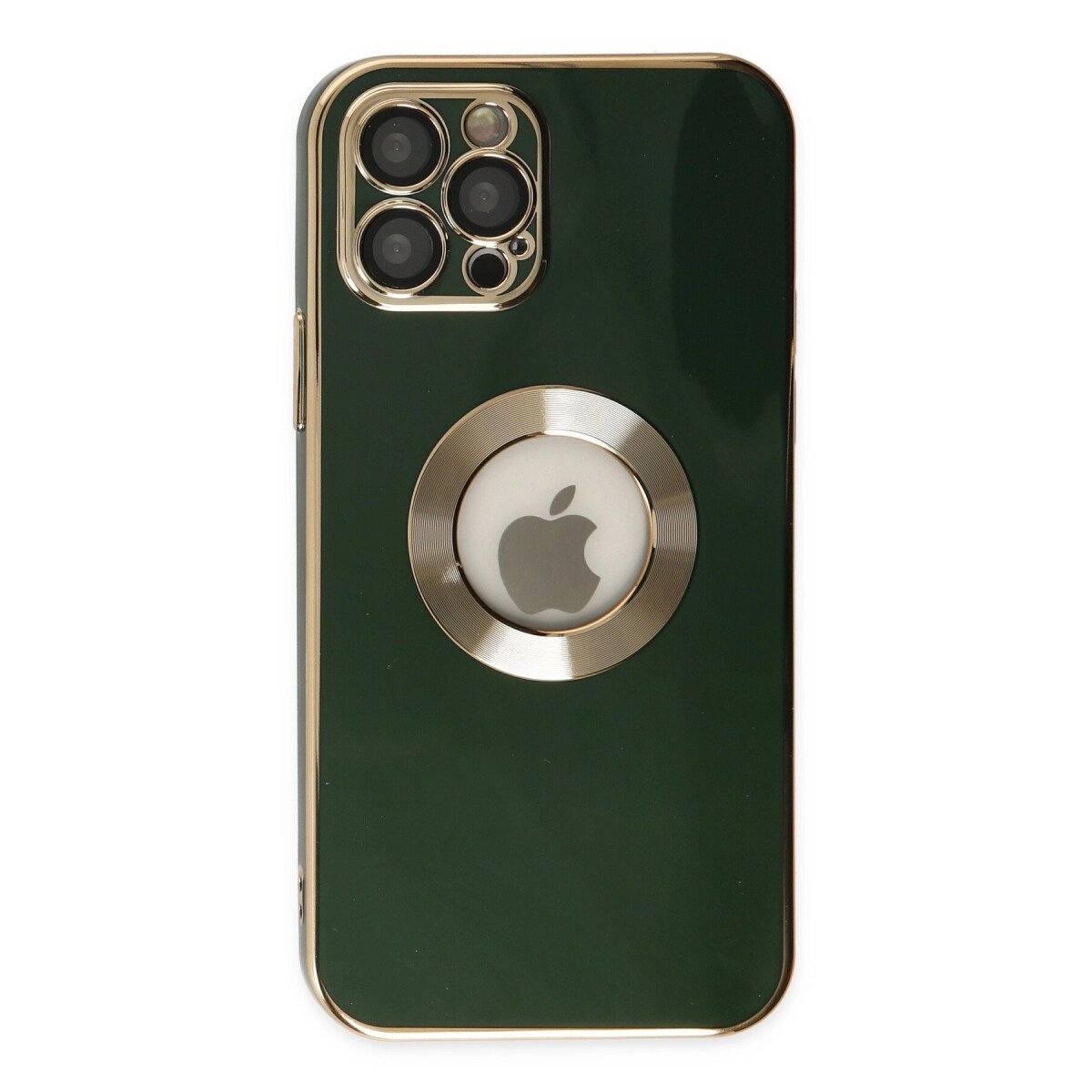 İphone 12 Pro Max Kılıf Store Silikon - Yeşil