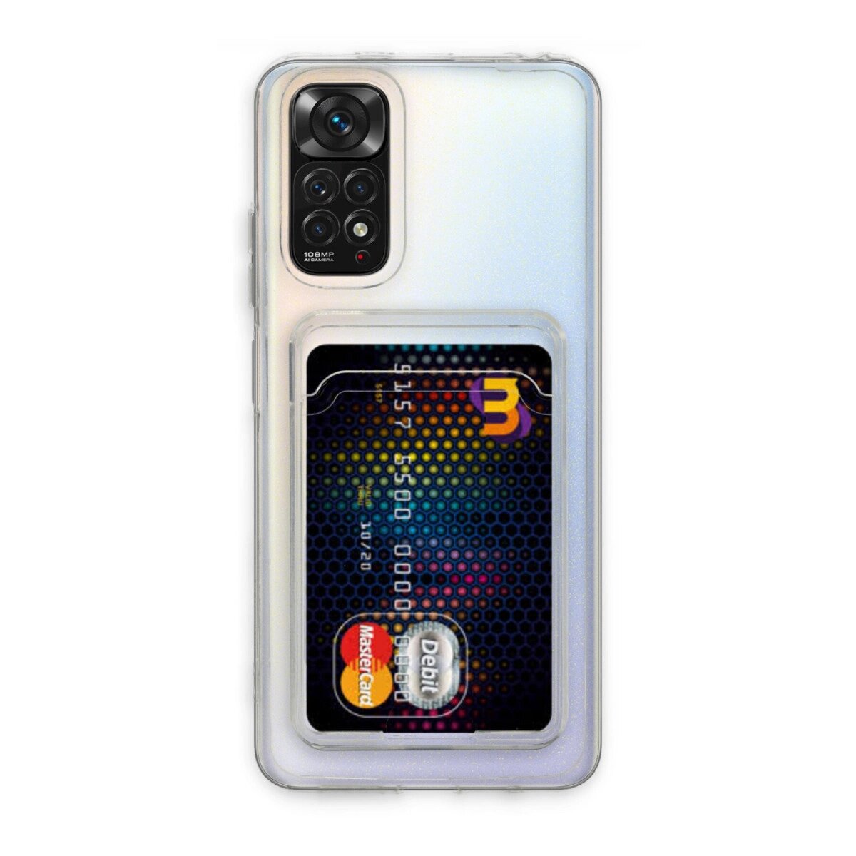 Xiaomi Redmi Note 11 Kılıf Kart Şeffaf Silikon - Şeffaf Xiaomi Redmi Note 11 Kılıf Kart Şeffaf Silikon - Şeffaf