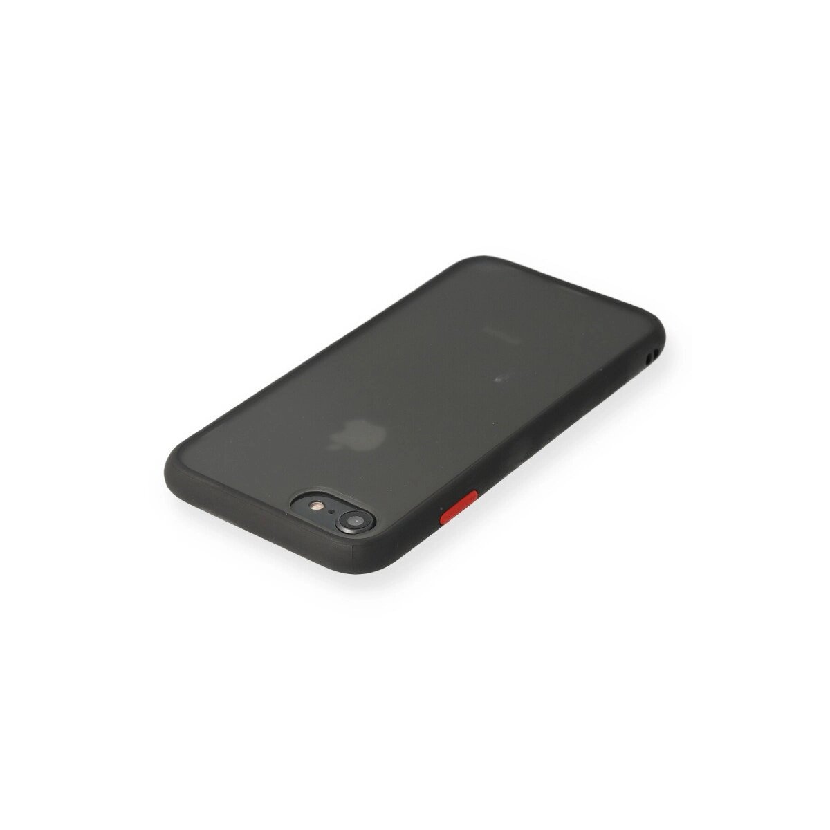 Apple İphone 7 Kılıf Montreal Silikon Kapak - Siyah Apple İphone 7 Kılıf Montreal Silikon Kapak - Siyah