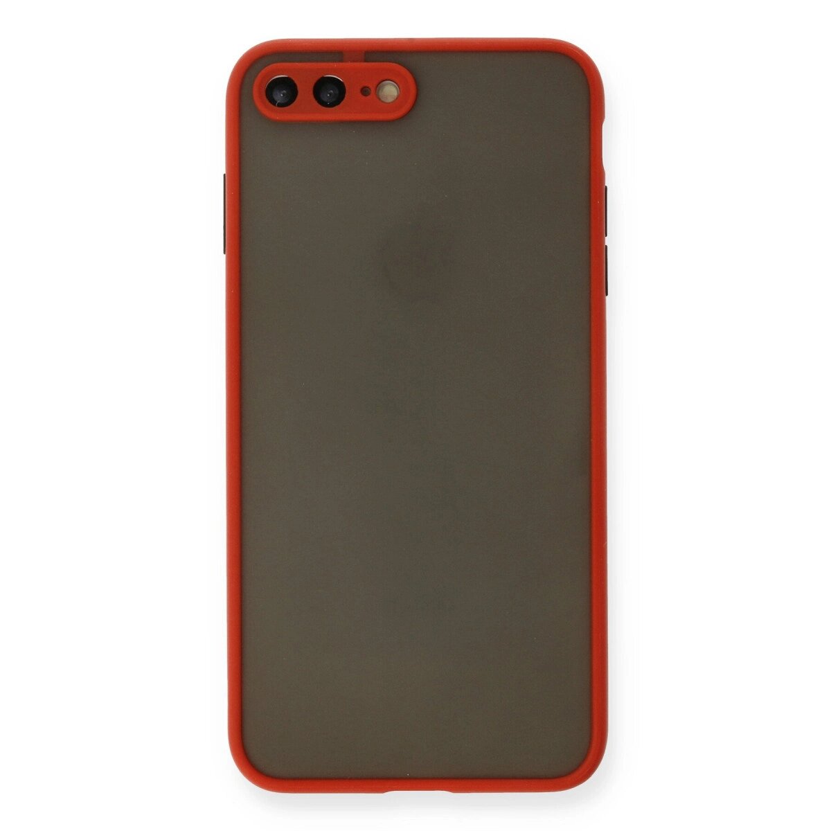 İphone 7 Plus Kılıf Montreal Silikon Kapak - Kırmızı İphone 7 Plus Kılıf Montreal Silikon Kapak - Kırmızı
