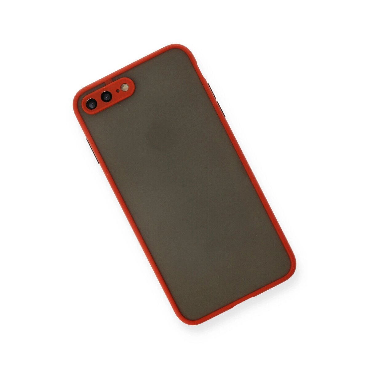 İphone 7 Plus Kılıf Montreal Silikon Kapak - Kırmızı İphone 7 Plus Kılıf Montreal Silikon Kapak - Kırmızı