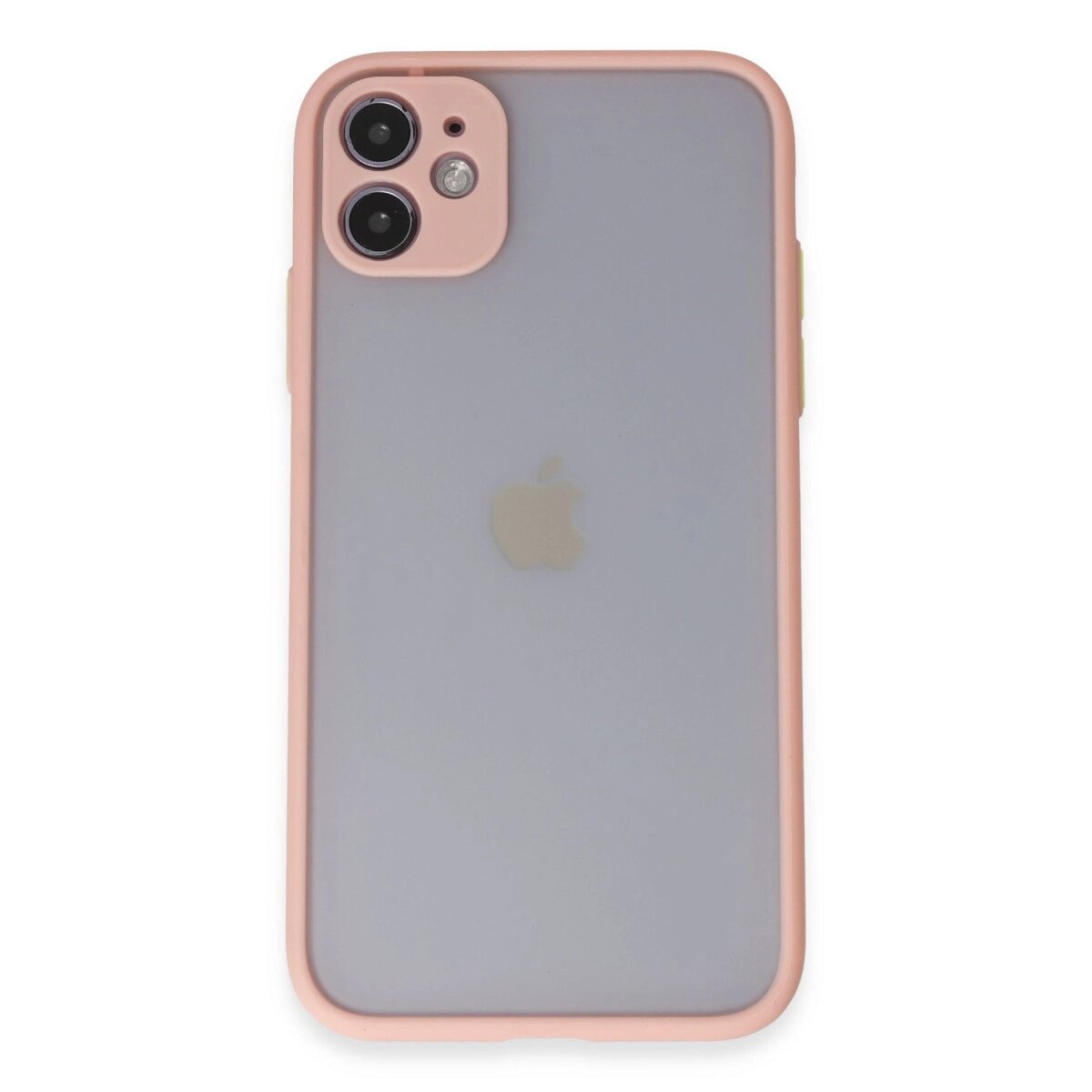 İphone 11 Kılıf Montreal Silikon Kapak - Pembe İphone 11 Kılıf Montreal Silikon Kapak - Pembe