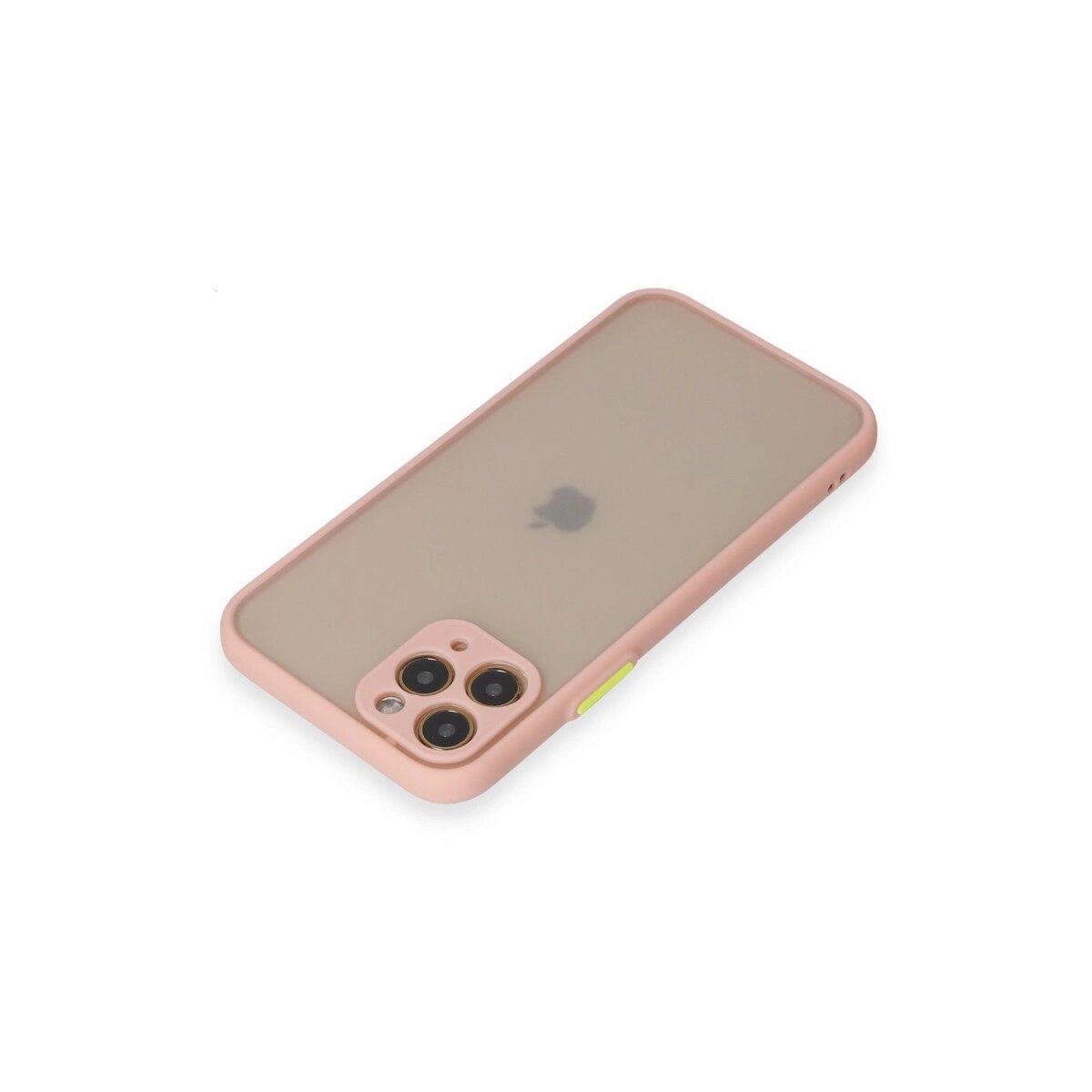 İphone 11 Pro Kılıf Montreal Silikon Kapak - Pembe İphone 11 Pro Kılıf Montreal Silikon Kapak - Pembe