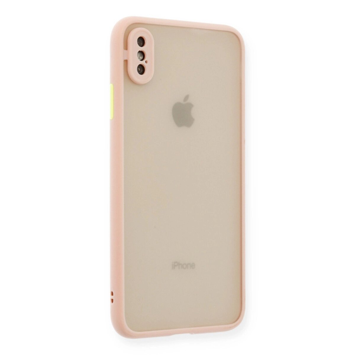 İphone X Kılıf Montreal Silikon Kapak - Pembe İphone X Kılıf Montreal Silikon Kapak - Pembe