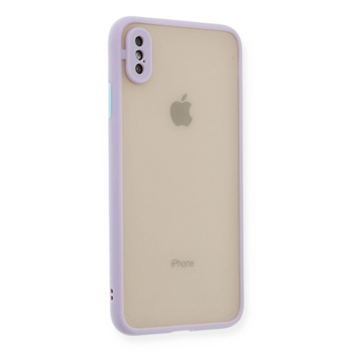 İphone X Kılıf Montreal Silikon Kapak - Mor İphone X Kılıf Montreal Silikon Kapak - Mor