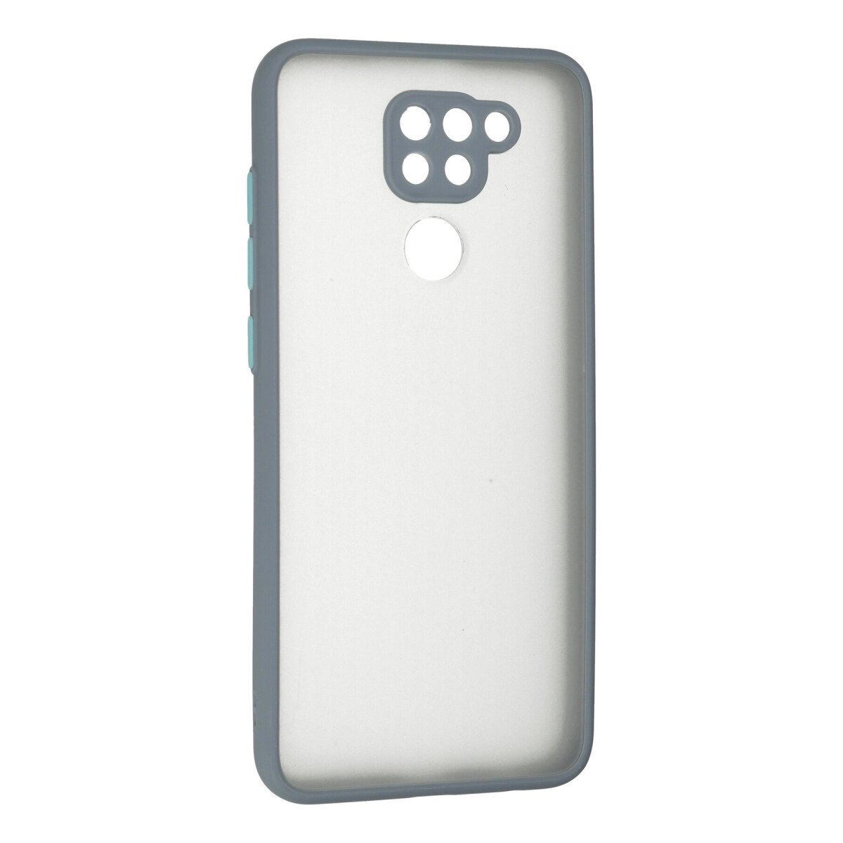 Xiaomi Redmi Note 9 Kılıf Montreal Silikon Kapak - Gri Xiaomi Redmi Note 9 Kılıf Montreal Silikon Kapak - Gri