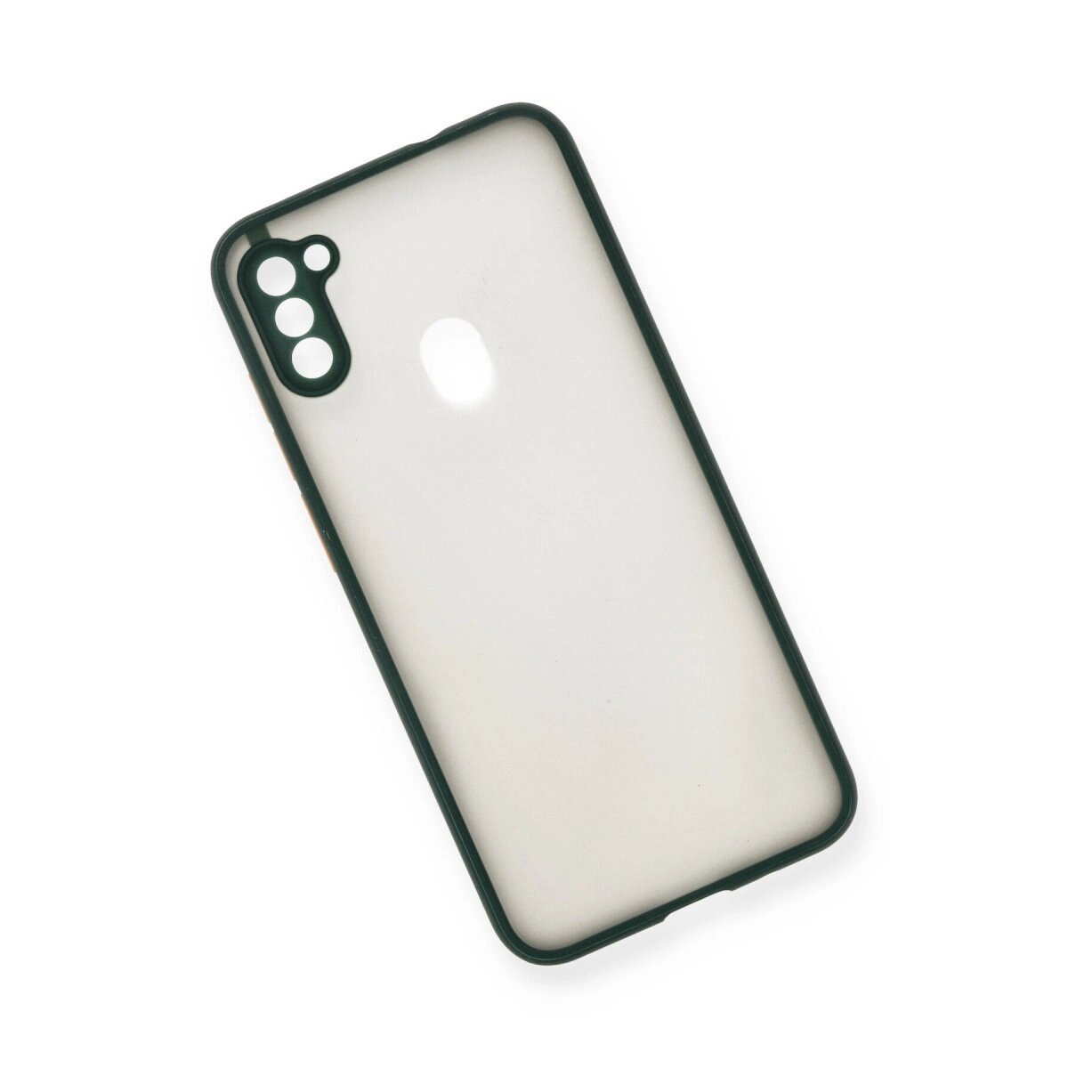 Samsung Galaxy A11 Kılıf Montreal Silikon Kapak - Yeşil Samsung Galaxy A11 Kılıf Montreal Silikon Kapak - Yeşil