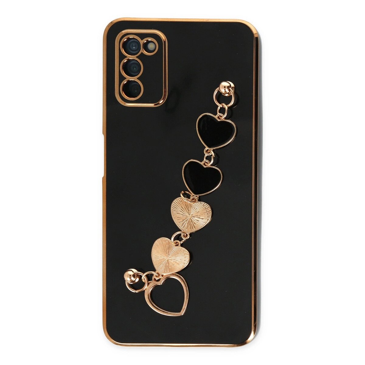 Samsung Galaxy A03s Kılıf Esila Silikon - Siyah Samsung Galaxy A03s Kılıf Esila Silikon - Siyah