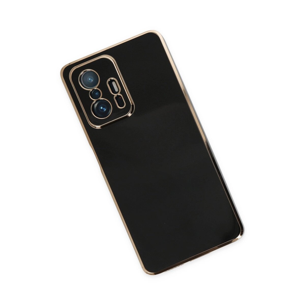 Xiaomi Mi 11t Pro Kılıf Volet Silikon - Siyah Xiaomi Mi 11t Pro Kılıf Volet Silikon - Siyah