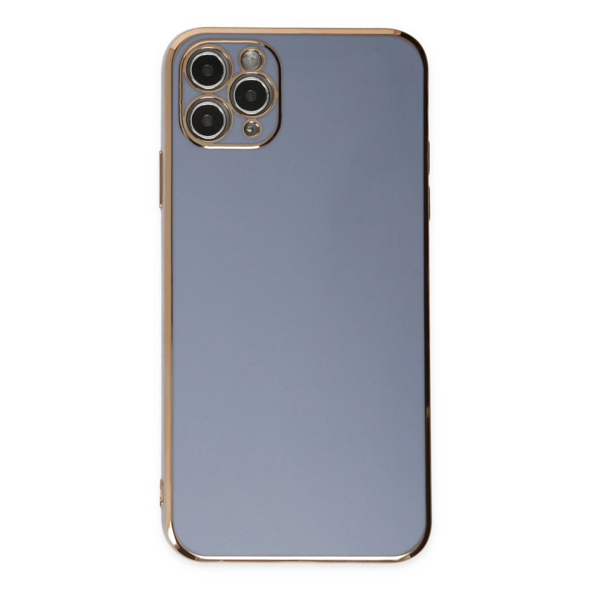 İphone 11 Pro Max Kılıf Volet Silikon - Mavi İphone 11 Pro Max Kılıf Volet Silikon - Mavi