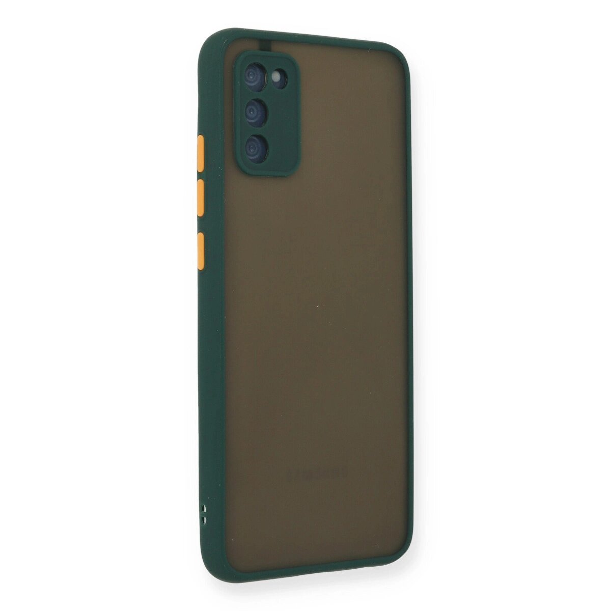 Samsung Galaxy A02s Kılıf Montreal Silikon Kapak - Yeşil Samsung Galaxy A02s Kılıf Montreal Silikon Kapak - Yeşil