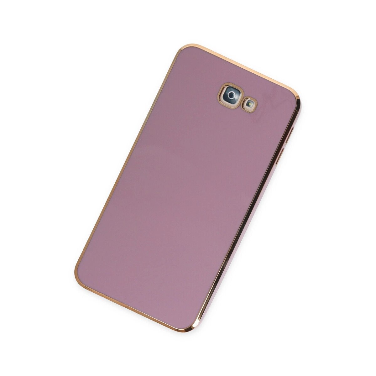Samsung Galaxy J7 Prime Kılıf Volet Silikon - Mor Samsung Galaxy J7 Prime Kılıf Volet Silikon - Mor
