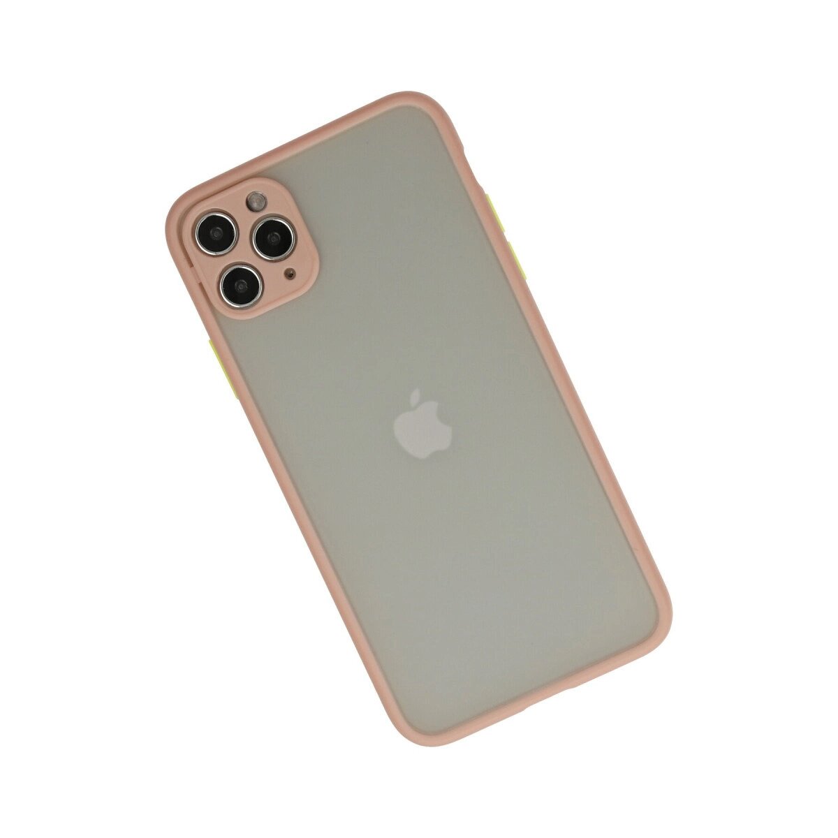 İphone 12 Pro Kılıf Montreal Silikon Kapak - Pembe İphone 12 Pro Kılıf Montreal Silikon Kapak - Pembe