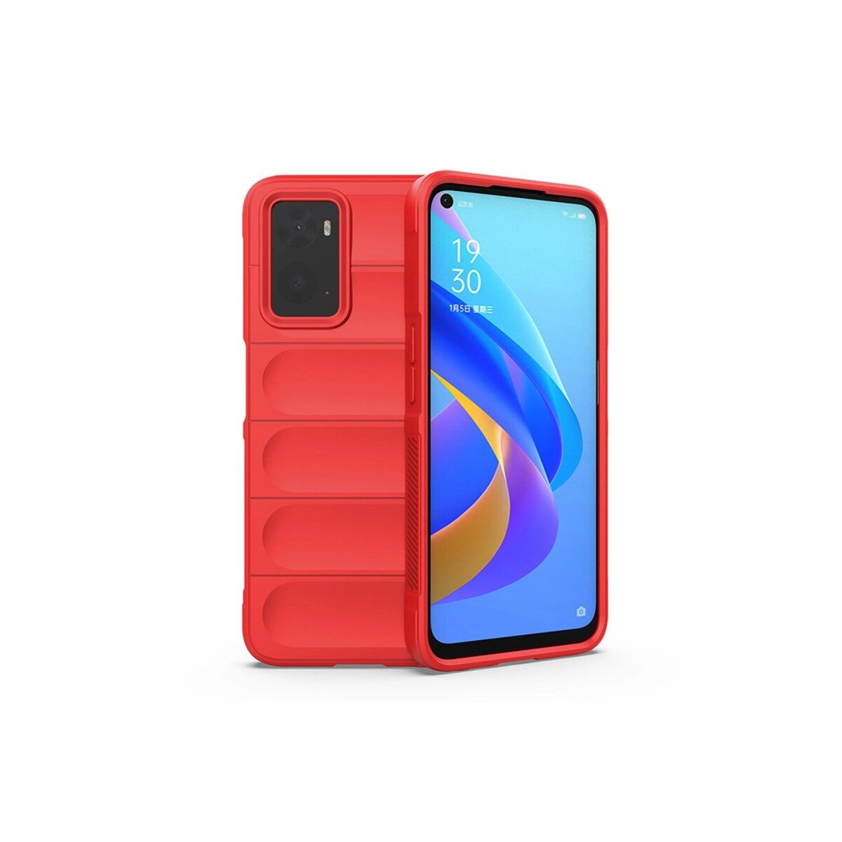 Realme 9i 4g Kılıf Optimum Silikon - Kırmızı Realme 9i 4g Kılıf Optimum Silikon - Kırmızı