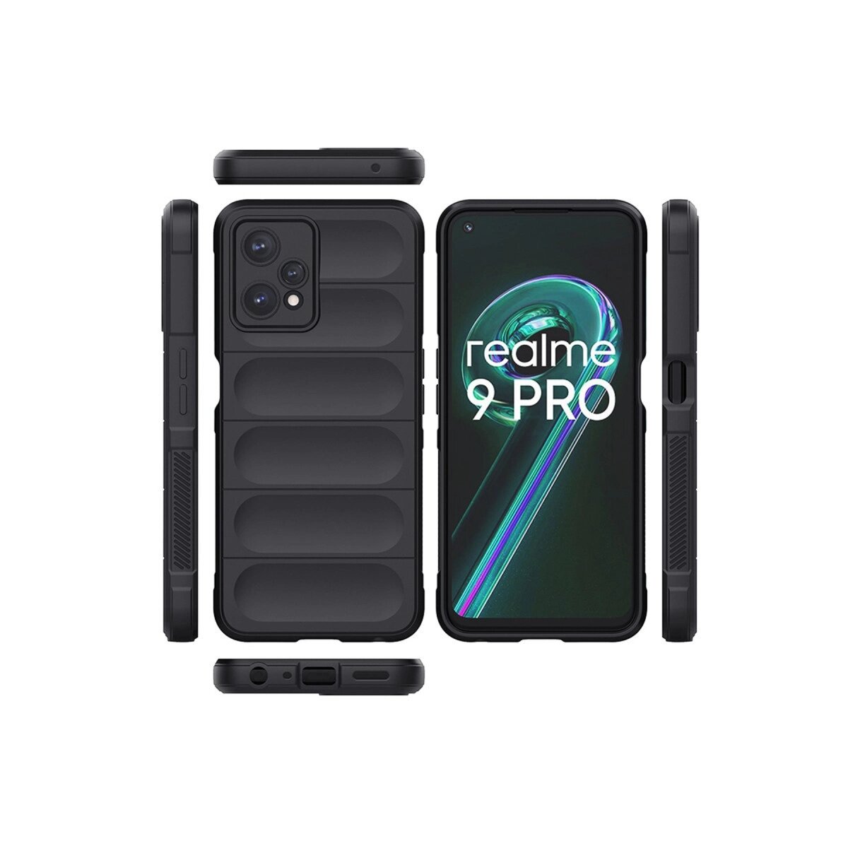 Realme 9 Pro 5g Kılıf Optimum Silikon - Bordo Realme 9 Pro 5g Kılıf Optimum Silikon - Bordo