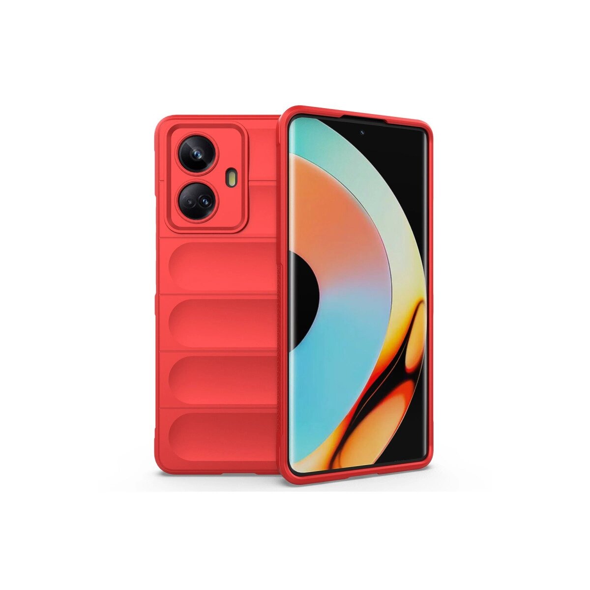 Realme 10 Pro 5g Kılıf Optimum Silikon - Kırmızı Realme 10 Pro 5g Kılıf Optimum Silikon - Kırmızı