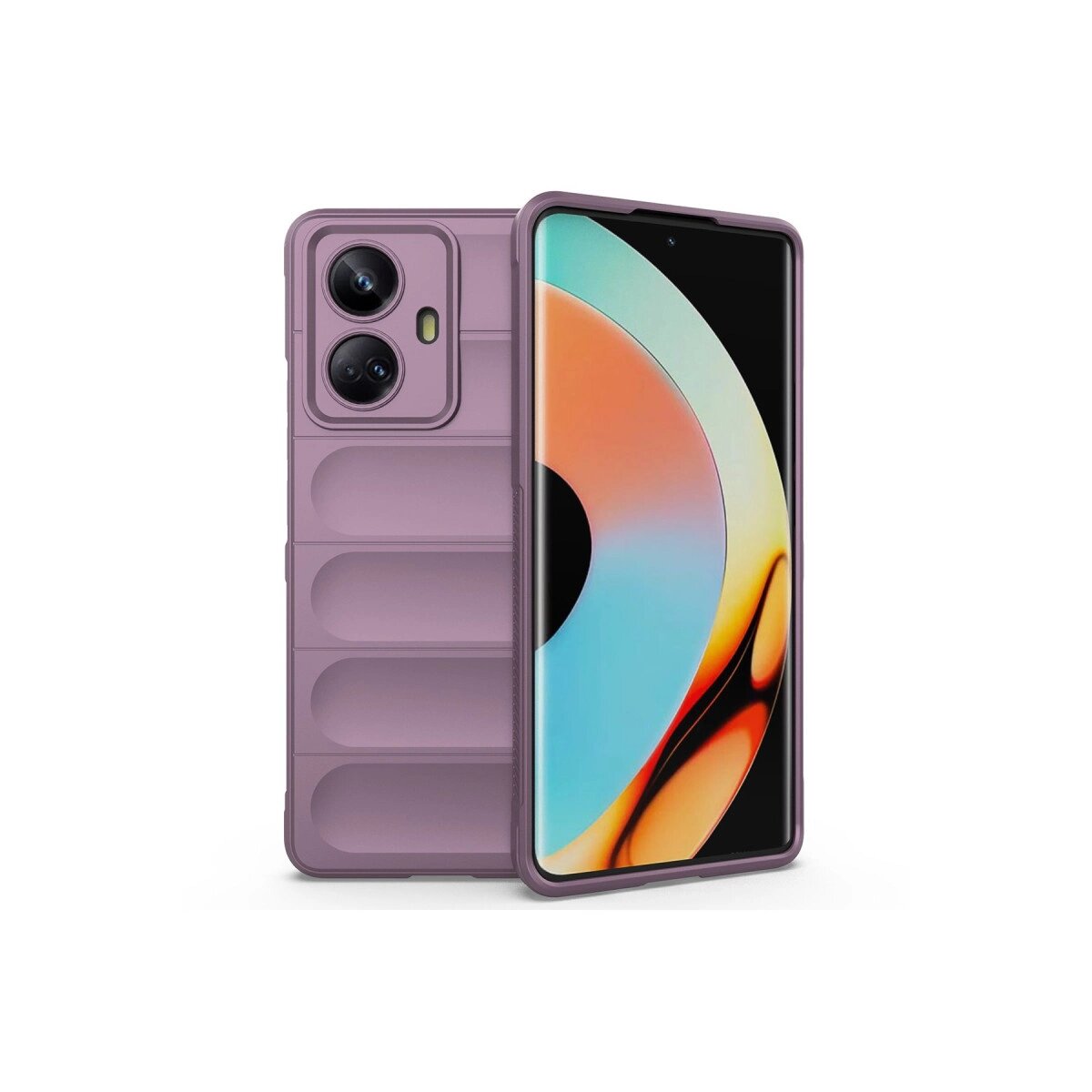 Realme 10 Pro 5g Kılıf Optimum Silikon - Mor Realme 10 Pro 5g Kılıf Optimum Silikon - Mor