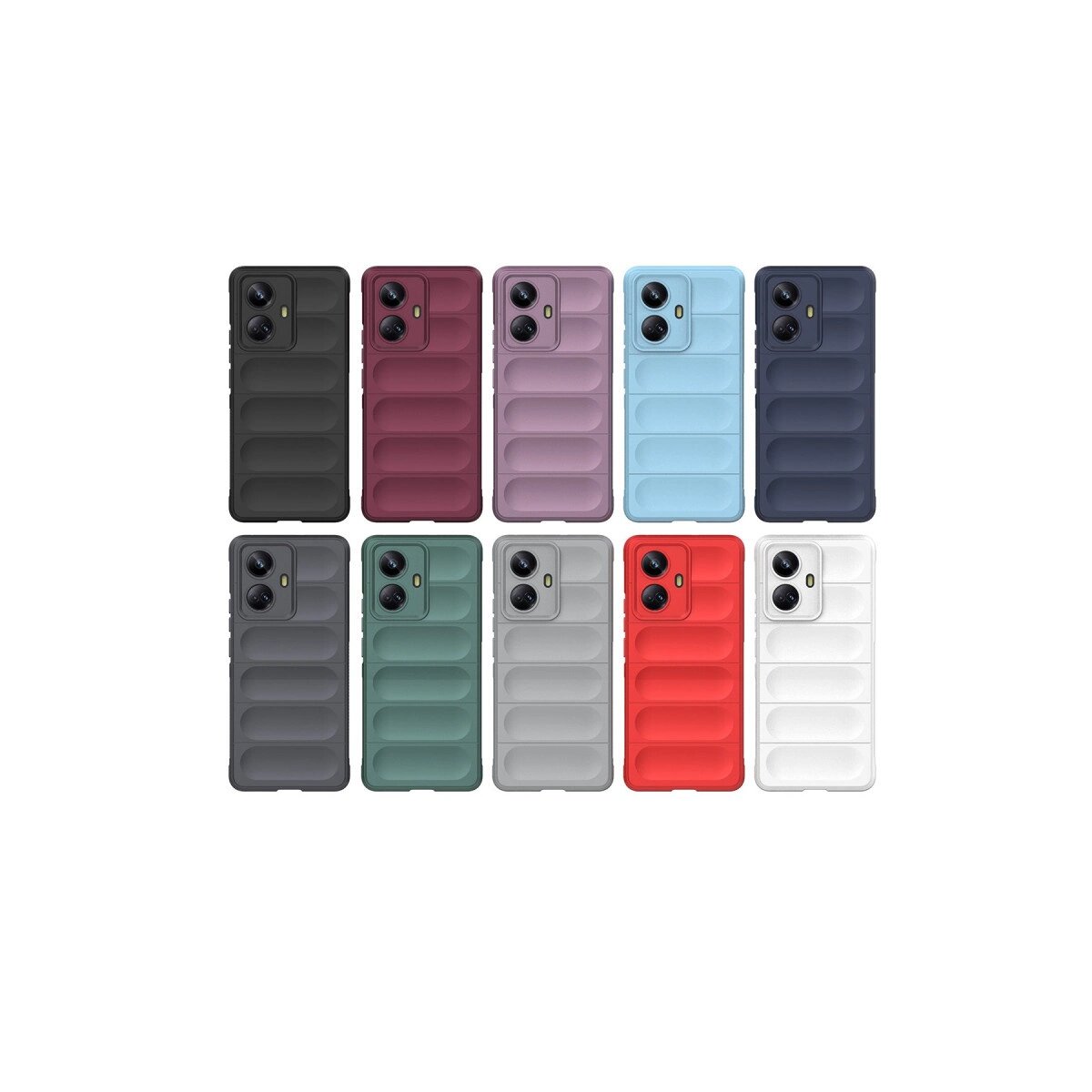Realme 10 Pro 5g Kılıf Optimum Silikon - Mor Realme 10 Pro 5g Kılıf Optimum Silikon - Mor