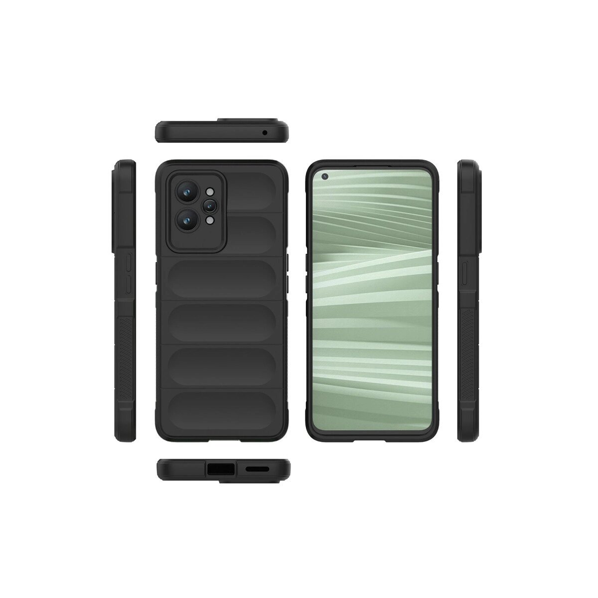 Realme Gt2 Pro 5g Kılıf Optimum Silikon - Bordo Realme Gt2 Pro 5g Kılıf Optimum Silikon - Bordo