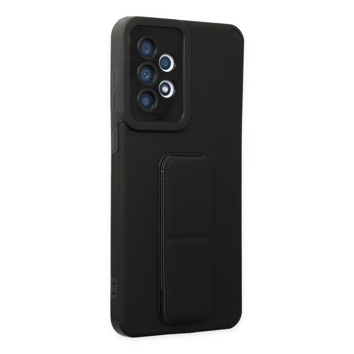 Samsung Galaxy A33 5g Kılıf Mega Standlı Silikon - Siyah Samsung Galaxy A33 5g Kılıf Mega Standlı Silikon - Siyah