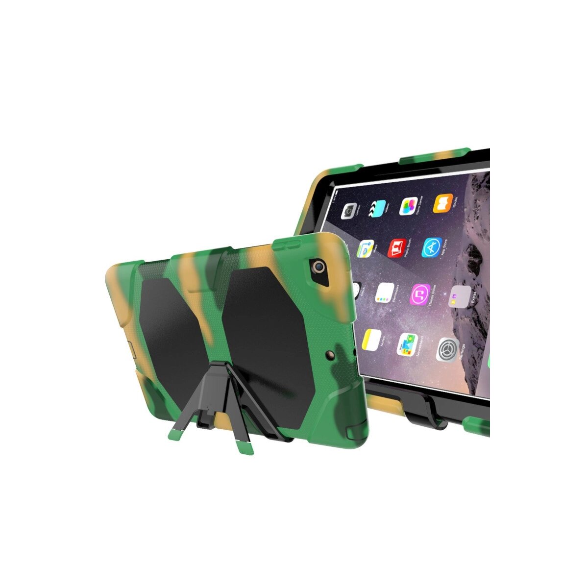 İpad 5 Air 9.7 Kılıf Griffin Tablet Kapak - Kamuflaj İpad 5 Air 9.7 Kılıf Griffin Tablet Kapak - Kamuflaj