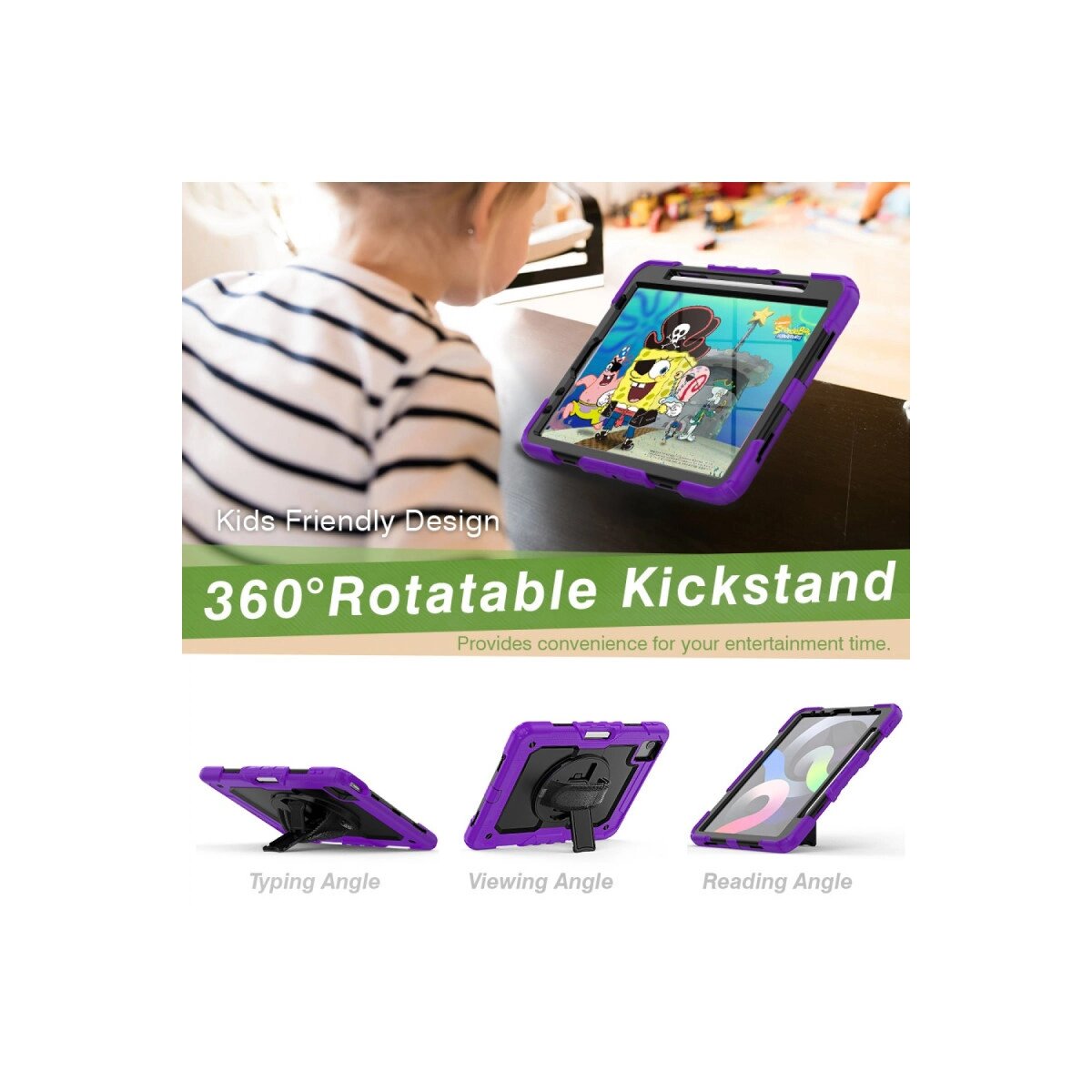 İpad Pro 11 (2020) Kılıf Pars Tablet Kapak - Mor İpad Pro 11 (2020) Kılıf Pars Tablet Kapak - Mor