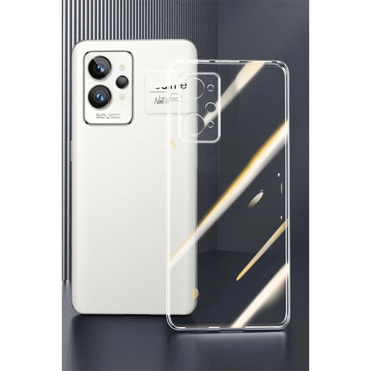 Realme Gt2 Pro 5g Kılıf Lüx Şeffaf Silikon Realme Gt2 Pro 5g Kılıf Lüx Şeffaf Silikon