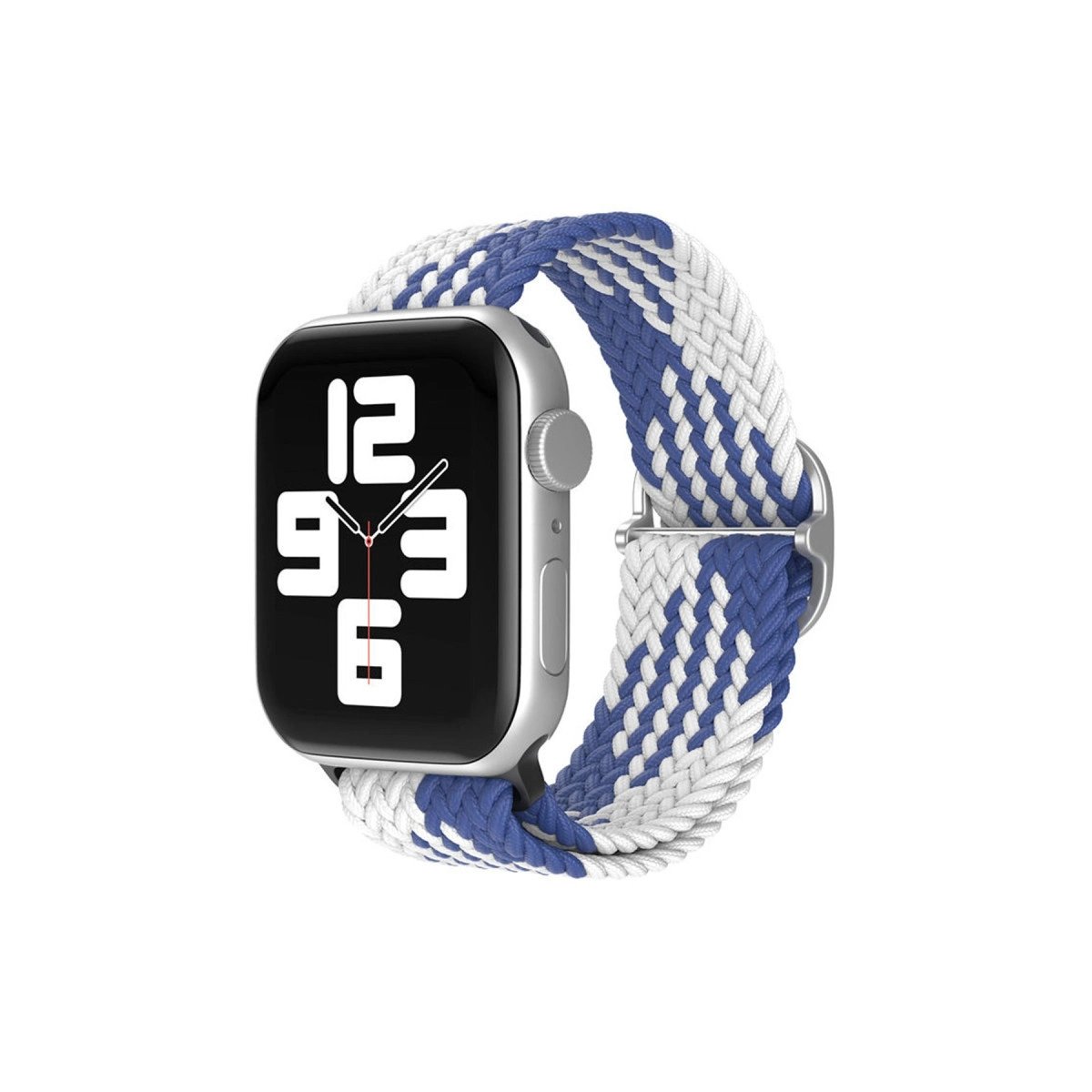 Watch 22mm  Kordon - Mavi-beyaz